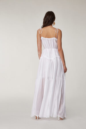 Summer Breeze Waist-Strap Midi Dress